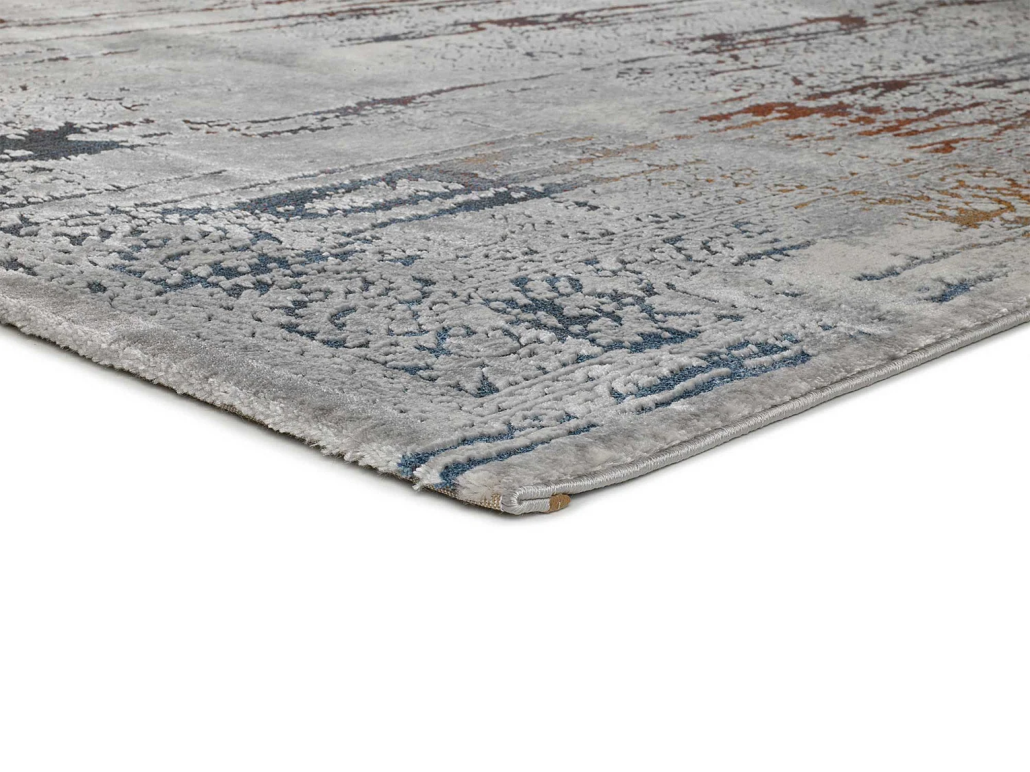 Tapete interior - abstrato - cinzento - 160 x 230 cm - NEVEN