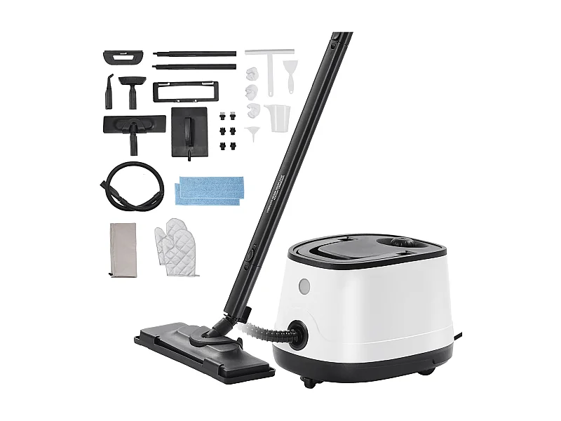 Limpiador a Vapor SucceBuy, 27 Accesorios, Limpiador a Vapor Multifunción para la Limpieza del Hogar
