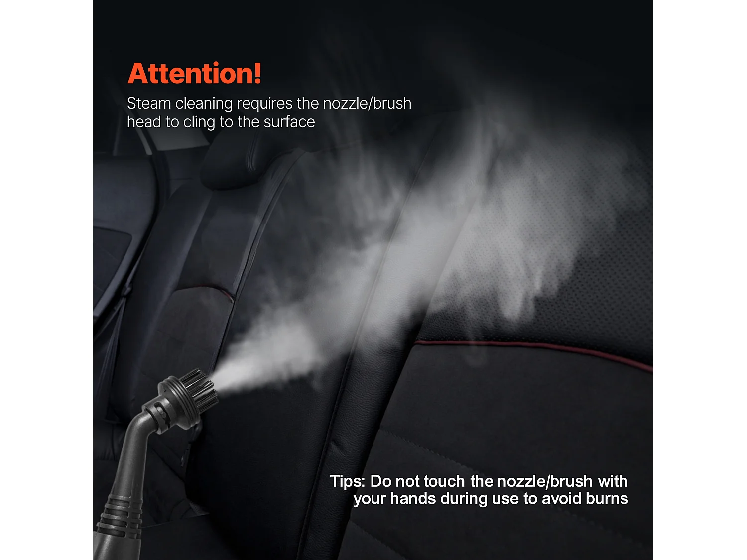 Limpiador a Vapor SucceBuy, 27 Accesorios, Limpiador a Vapor Multifunción para la Limpieza del Hogar