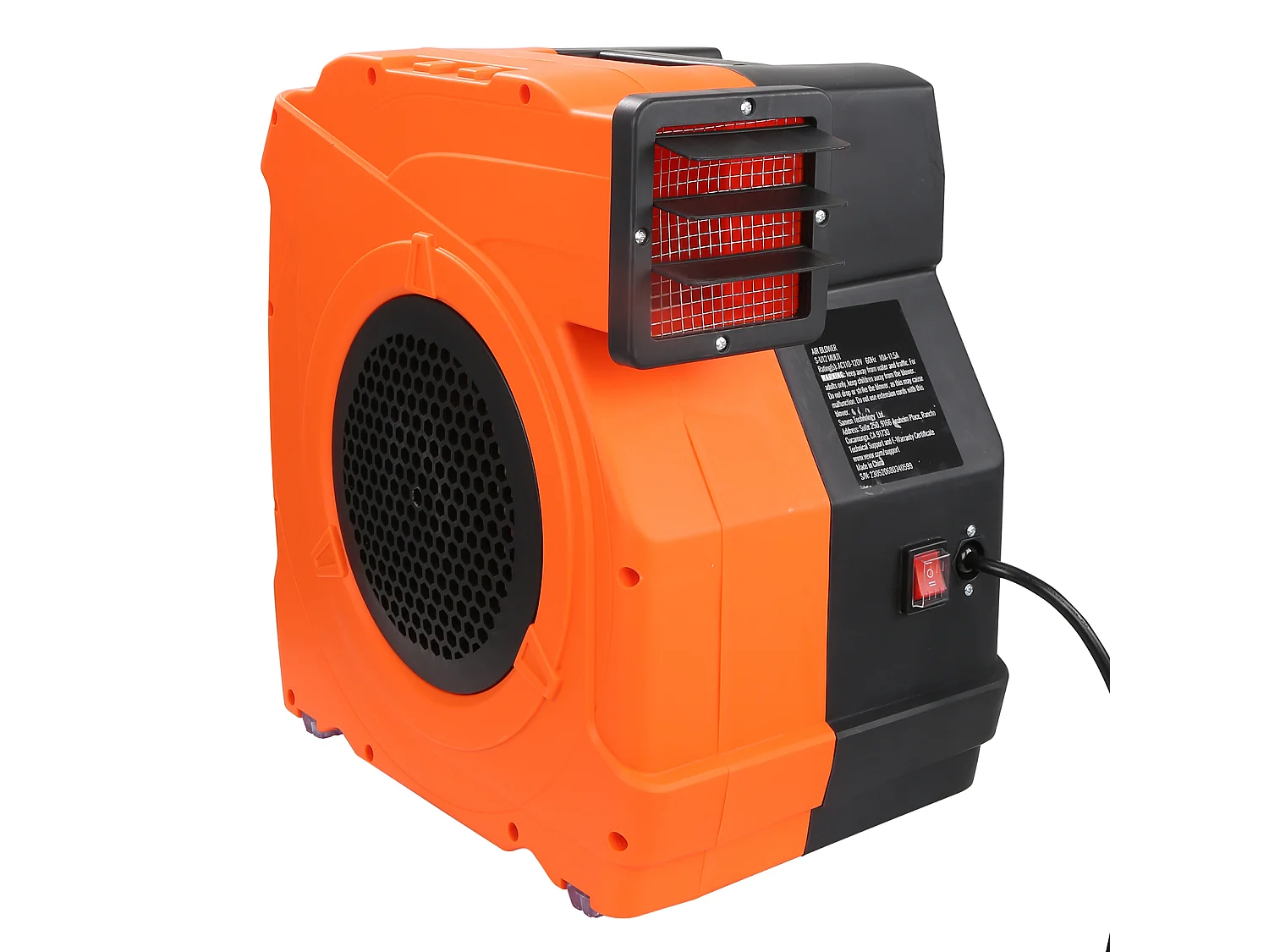 Souffleur d'Air SucceBuy 1100W Souffleur pour Château Gonflable Pompe à Air 770m³/h