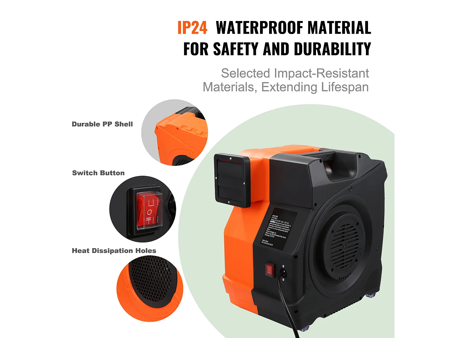 Soprador De Ar SucceBuy 1100 W Soprador Para Castelo Inflável Bomba De Ar 770 M³/H