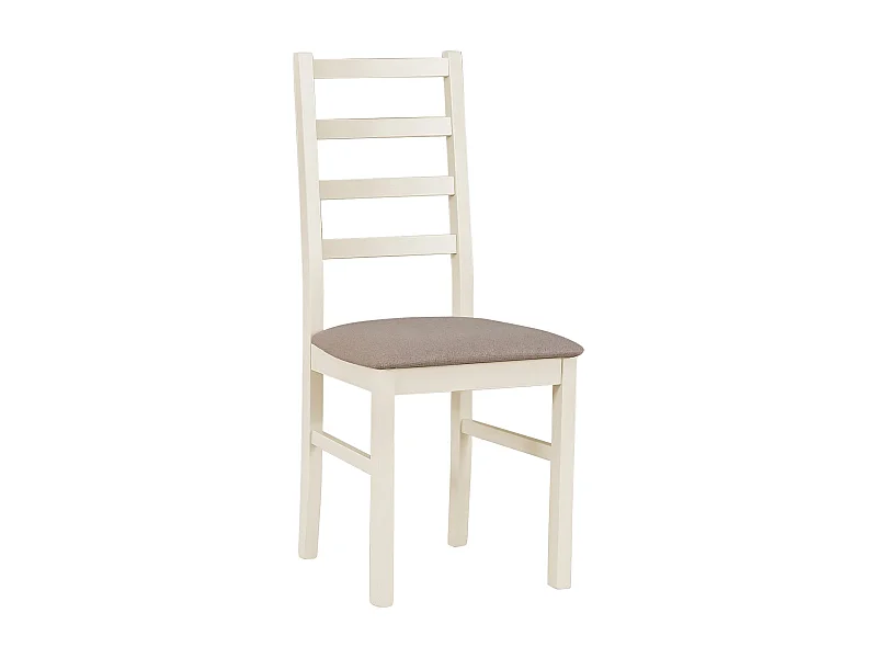 Esszimmerstuhl mit Polstersitz – Beige/Greige – NICELLA