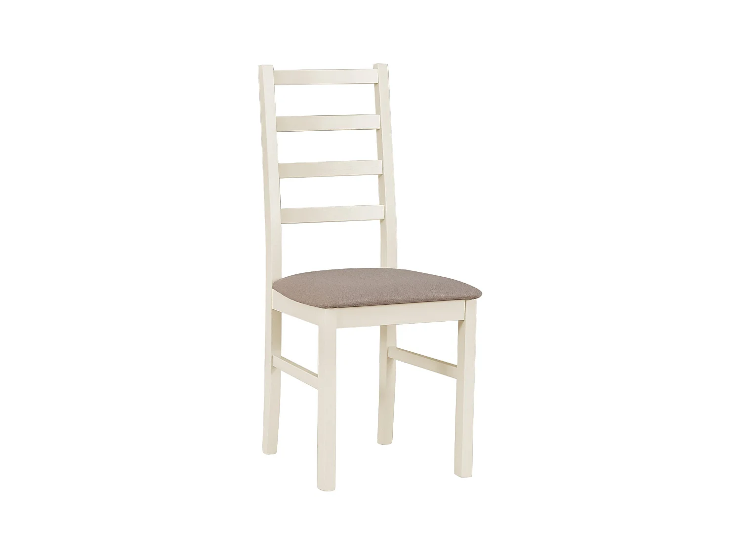 Esszimmerstuhl mit Polstersitz – Beige/Greige – NICELLA