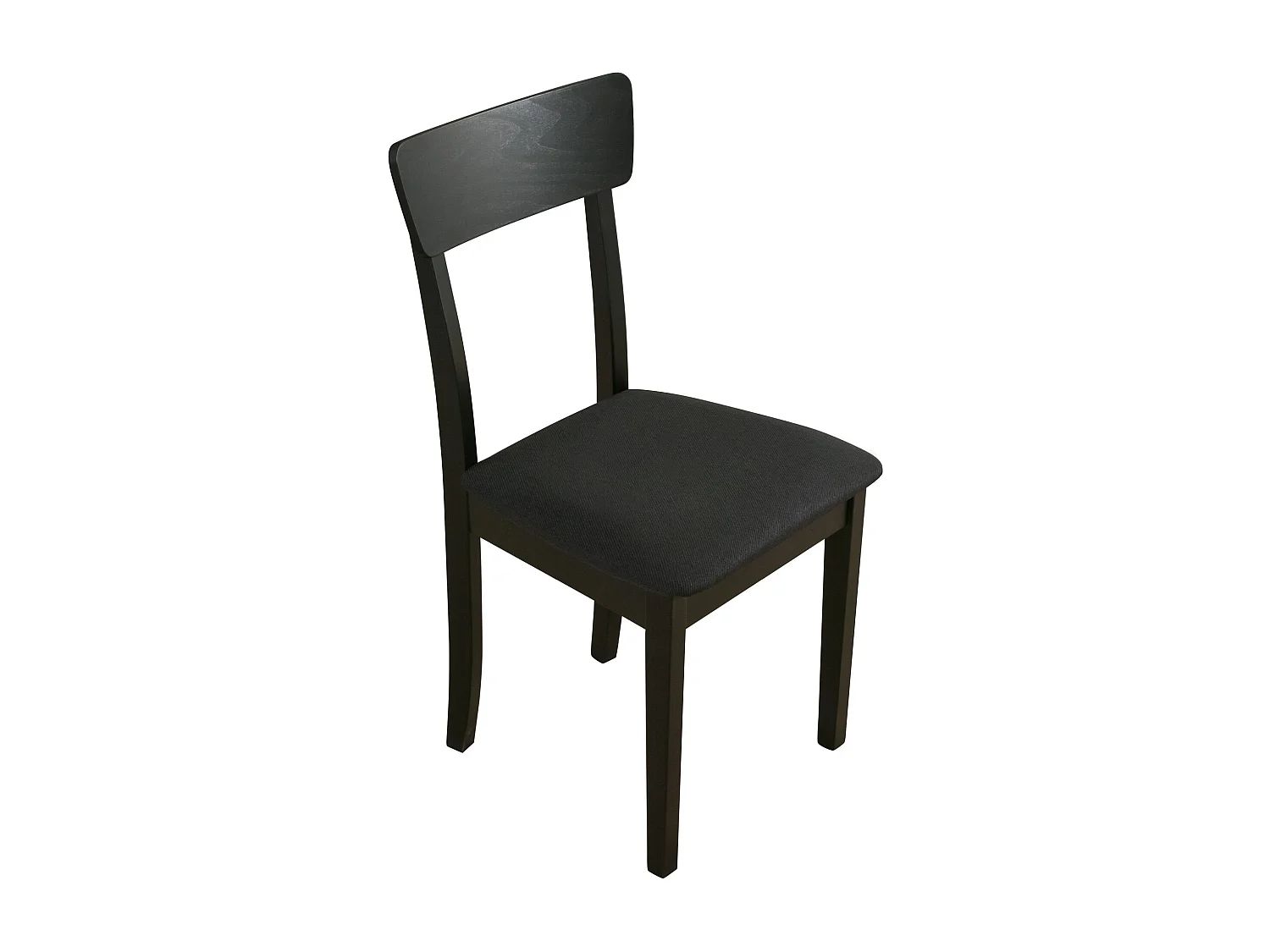 Silla de comedor acolchada – Negro – WEHRON