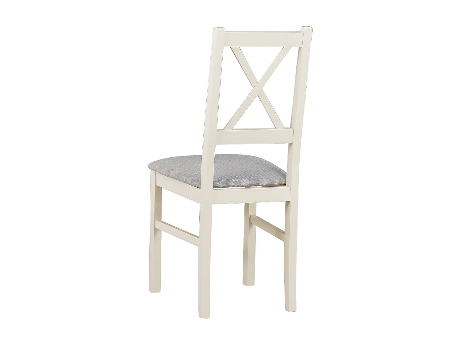 Chaise de salle à manger rembourrée - gris clair/greige - TRUNOS