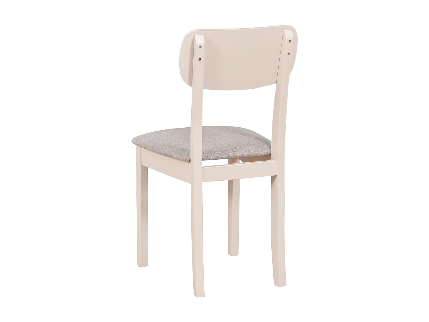 Chaise de salle à manger rembourrée - beige clair/greige - NOELES