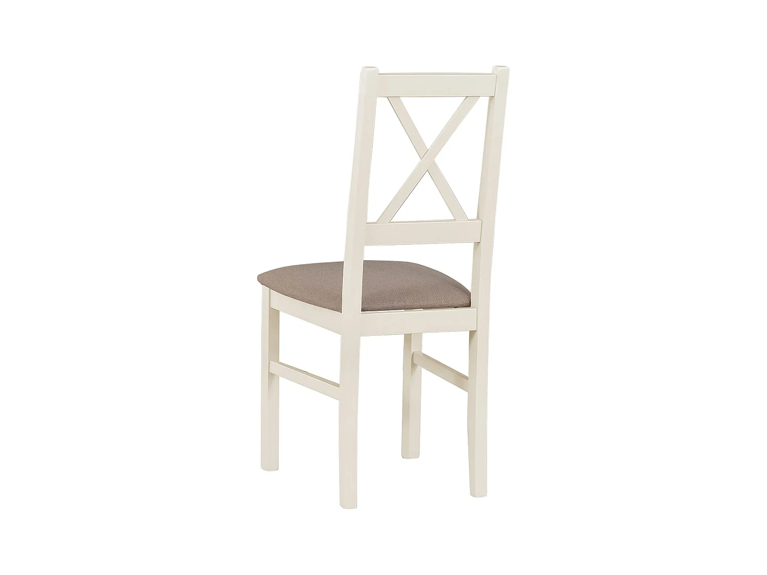 Chaise de salle à manger rembourrée - beige/greige - TRUNOS