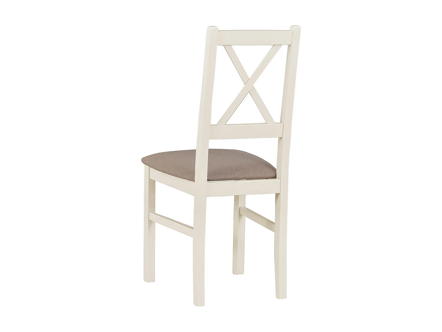 Silla de comedor acolchada – Beige/Greige – TRUNOS