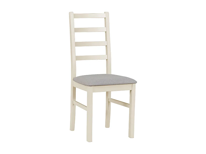 Chaise de salle à manger rembourrée - gris clair/greige - NICELLA