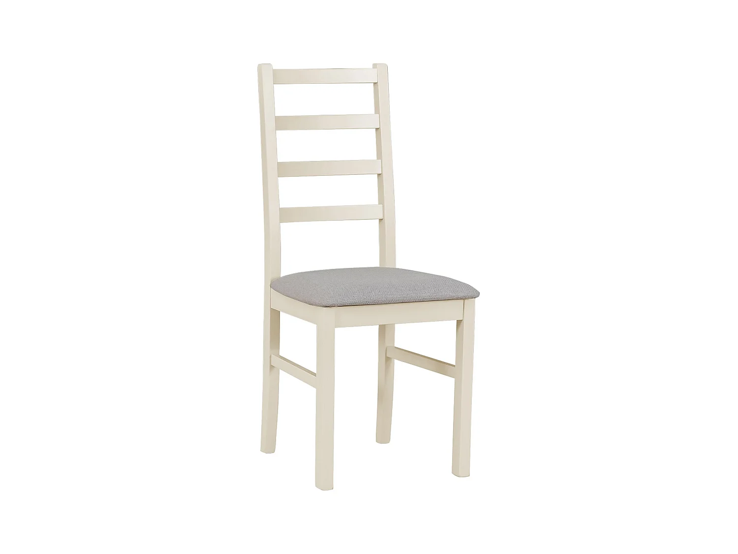 Sedia da pranzo imbottita – Grigio chiaro/Greige – NICELLA