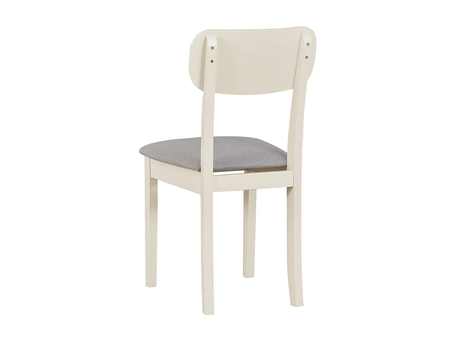 Silla de comedor acolchada – Gris claro/Greige – NOELES