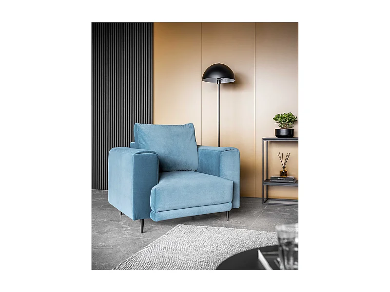 Sunny Fauteuil/Tissu/bleue
