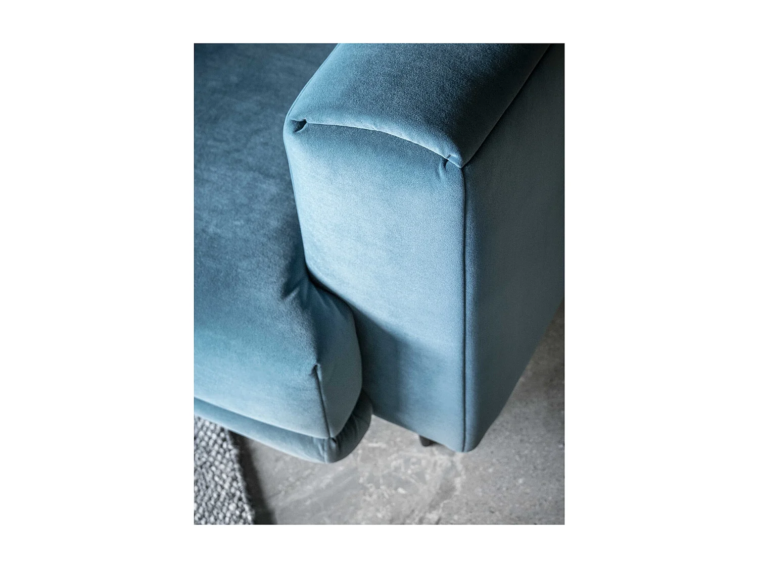 Sunny Sessel/Stoffbezug/Blau