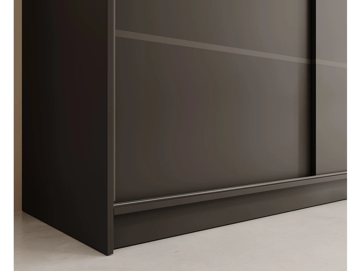 Armoire Maxi 250/Portes coulissantes/Noir