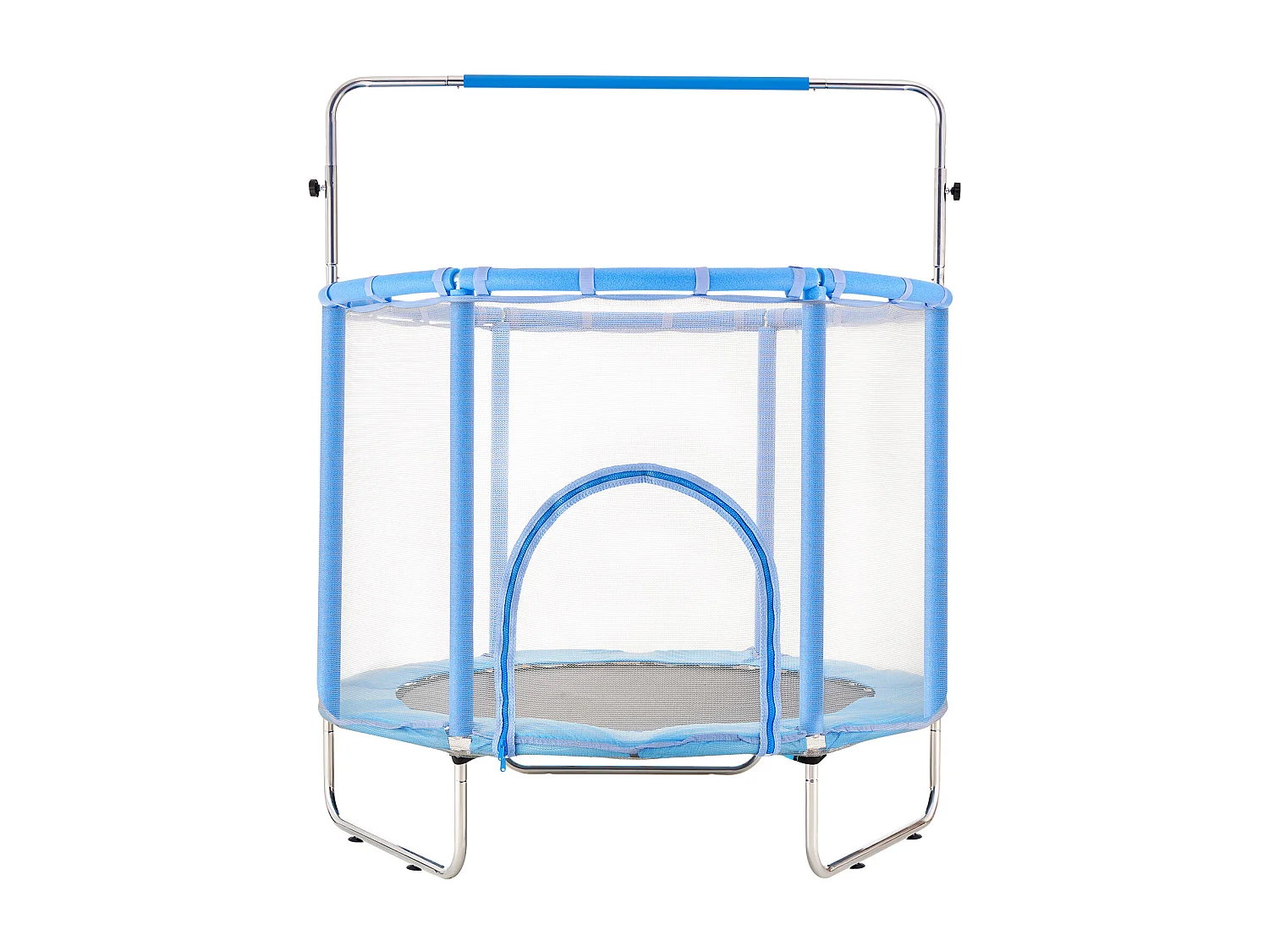 Trampolín SucceBuy, Trampolín Mini de 140 cm para Niños, para Bebés con Red para Uso Interior y Exterior