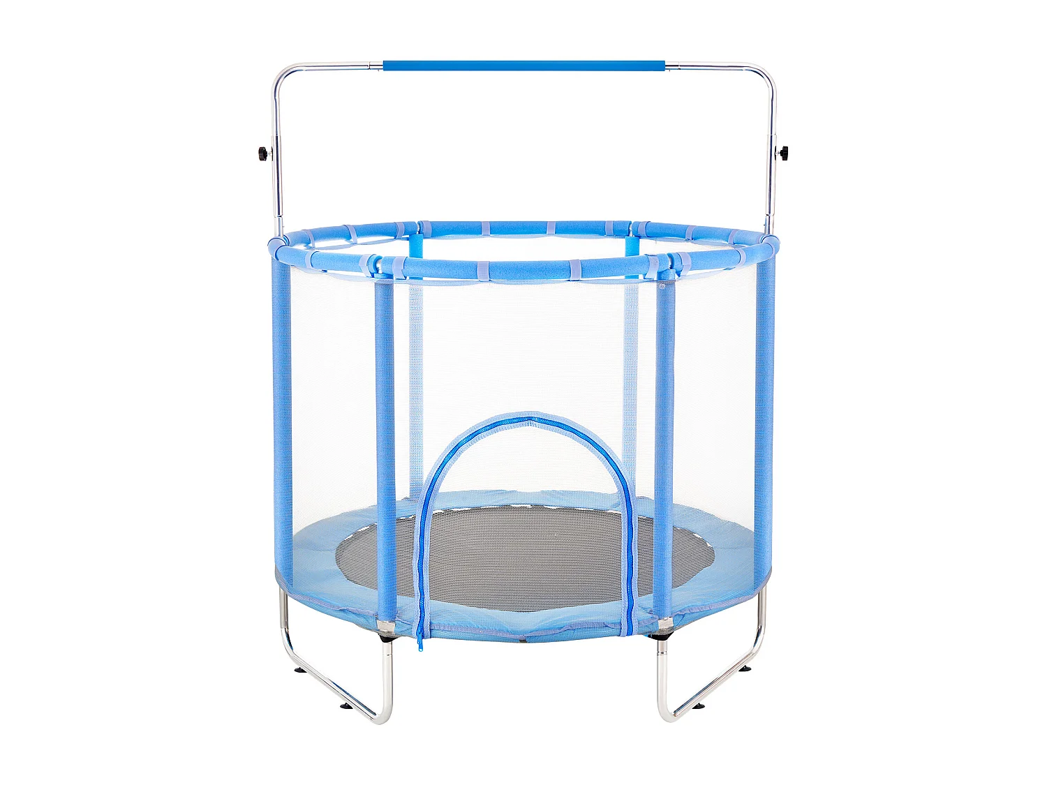 Trampolín SucceBuy, Trampolín Mini de 140 cm para Niños, para Bebés con Red para Uso Interior y Exterior