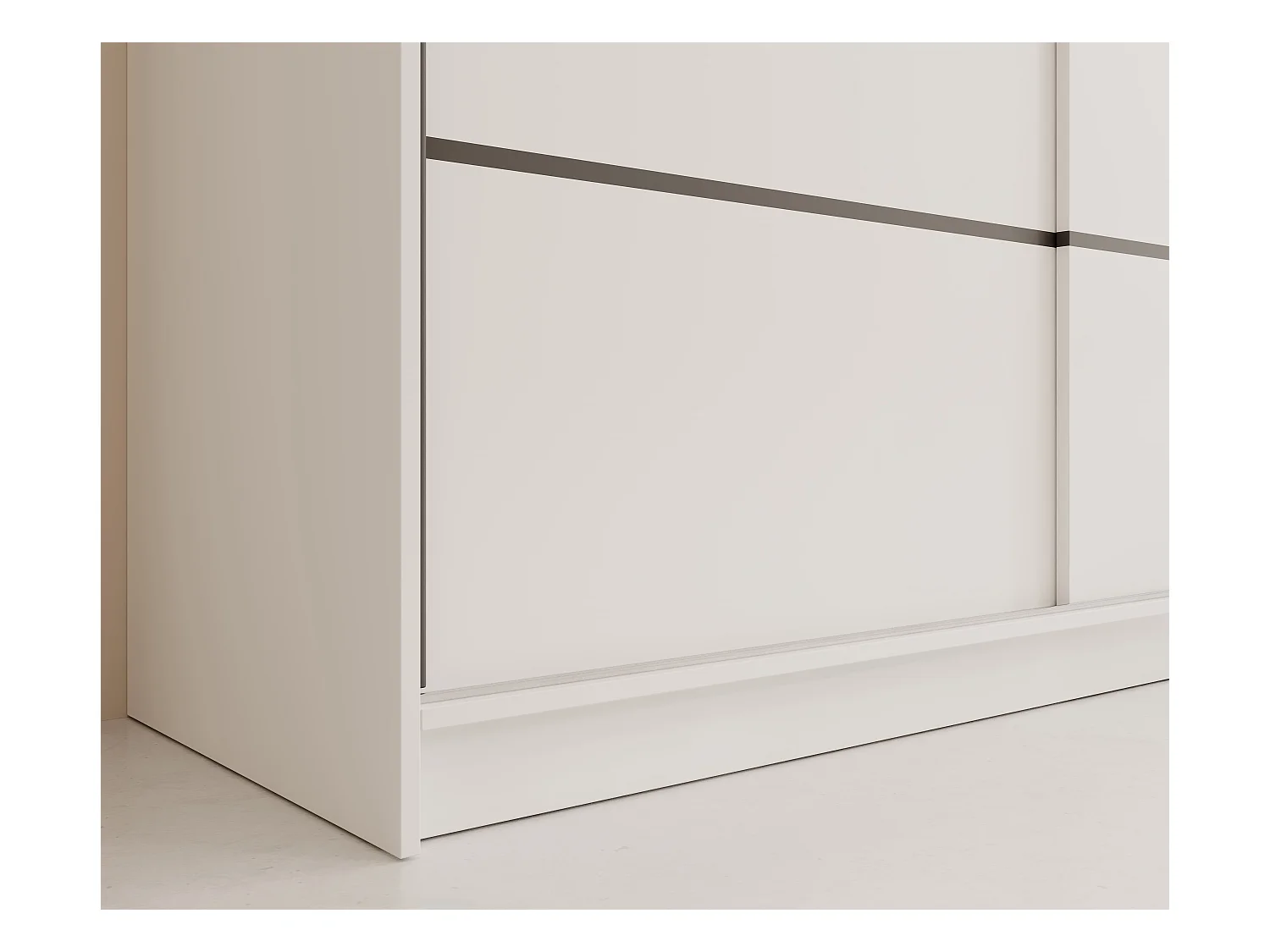 Armoire Maxi 250/Portes coulissantes/Blanc