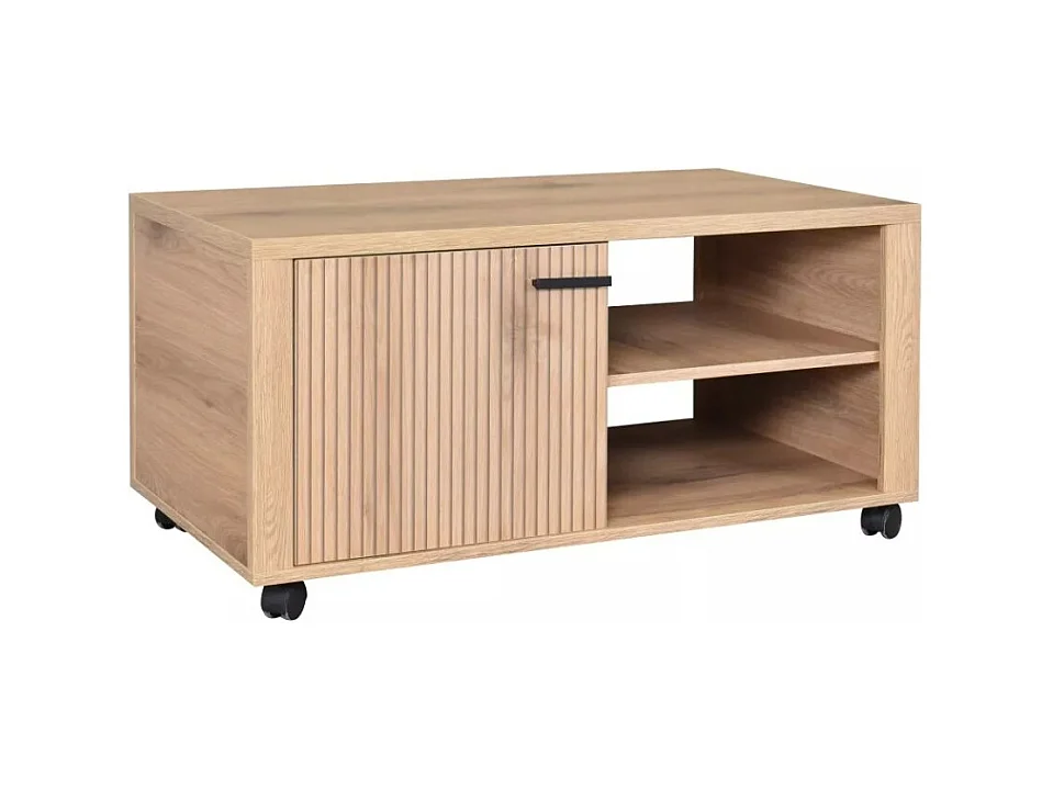 Tavolino Malaga/legno/rovere marrone