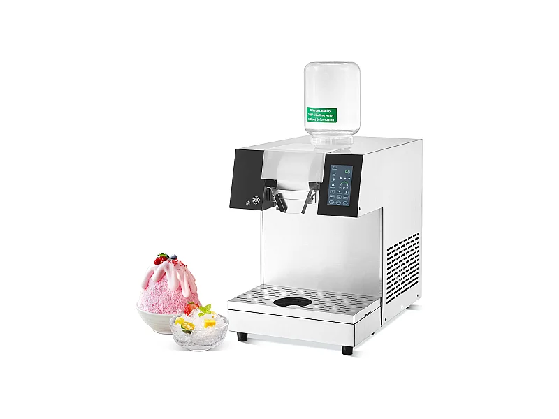 Kommerzielle Schneeflockeneismaschine SucceBuy , 230 kg/24 H aus Edelstahl, für Bäckerei und Café