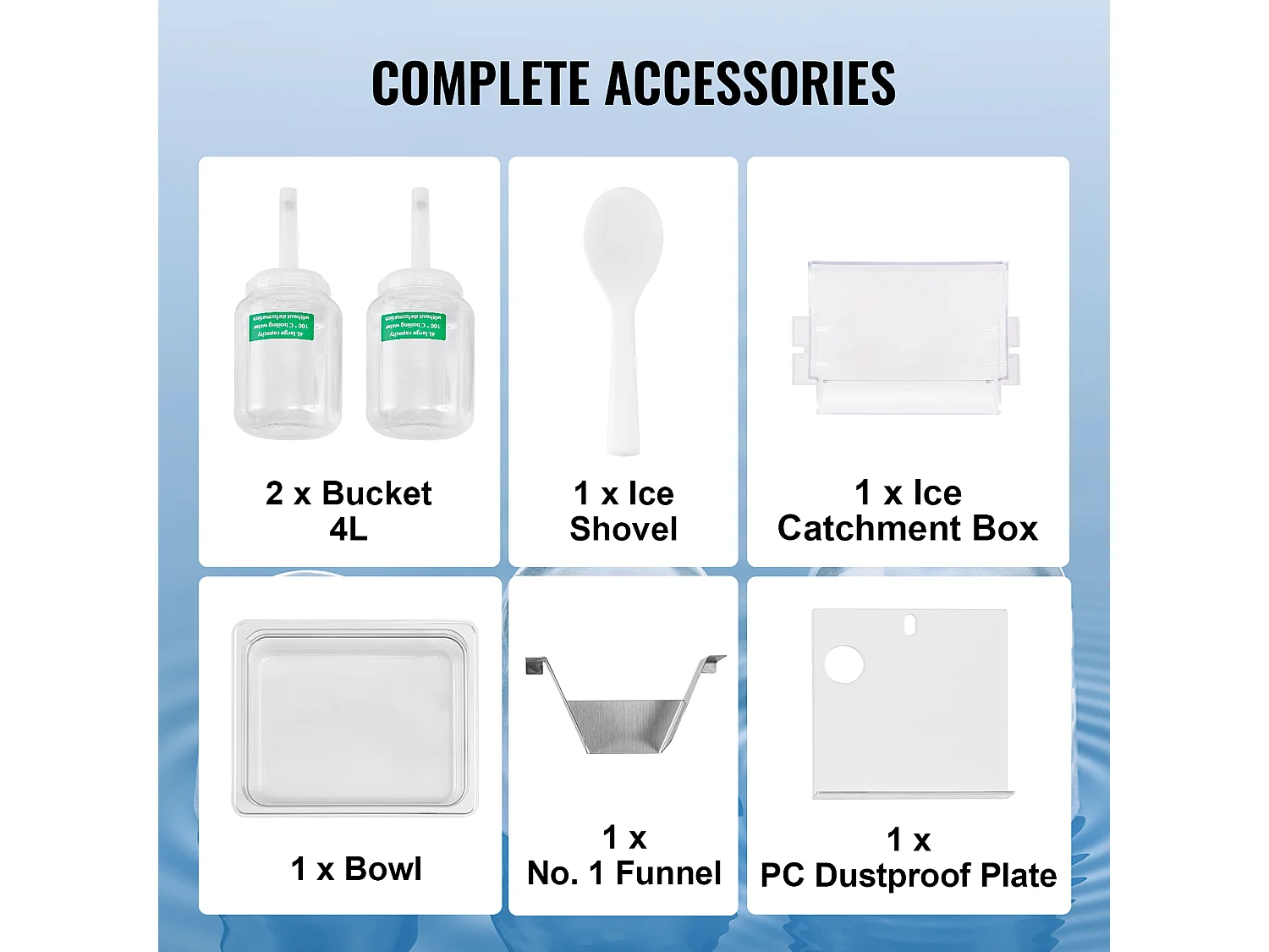 Commerciële Sneeuwvlokjes Ijsmachine SucceBuy, 180 kg/24u in RVS, voor Bakkerijen en Cafés