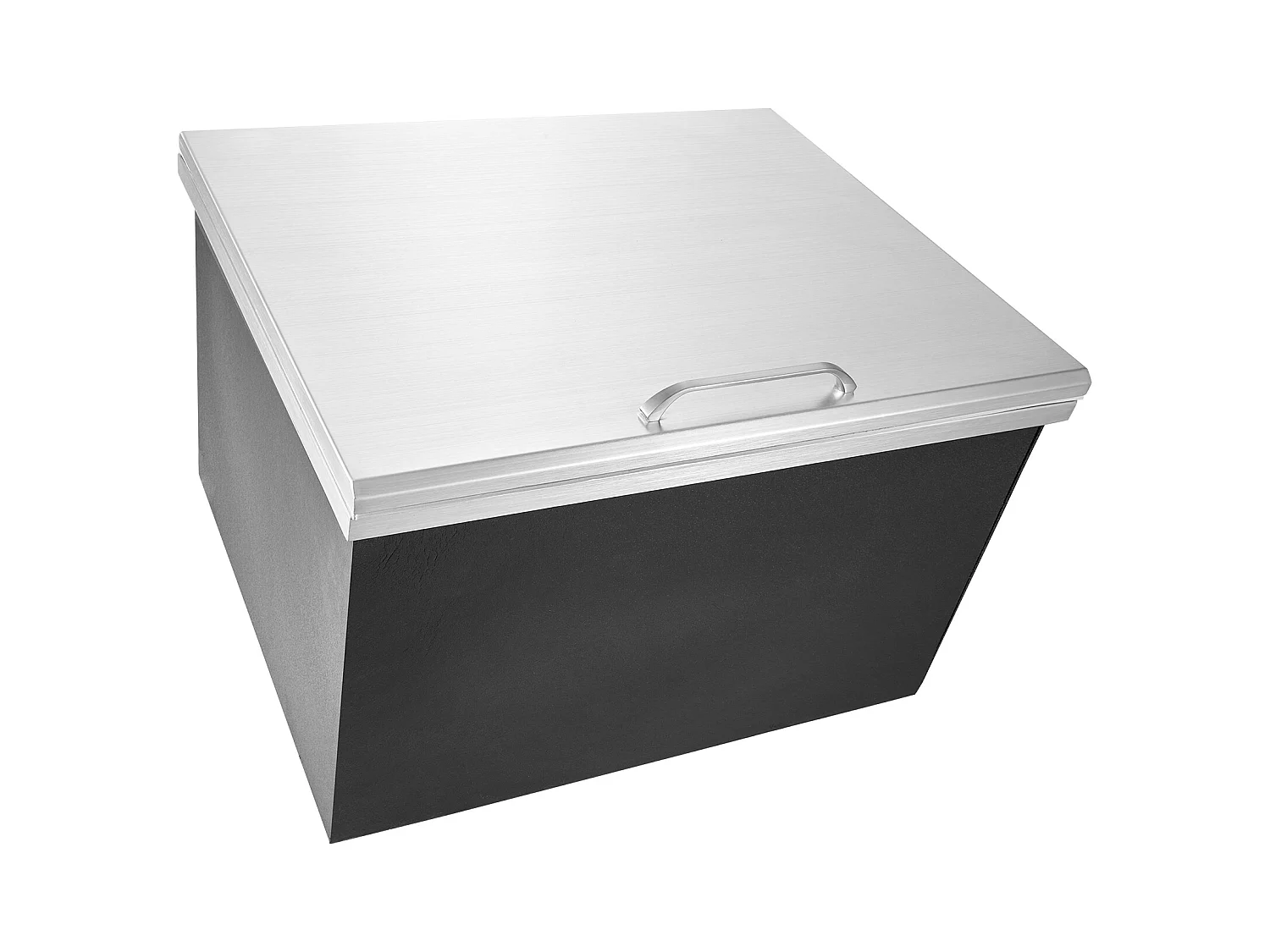 Inbouwkoelkast SucceBuy, 71 x 40 x 43 cm, RVS met Deksel, IJsbar voor Buitenkeuken