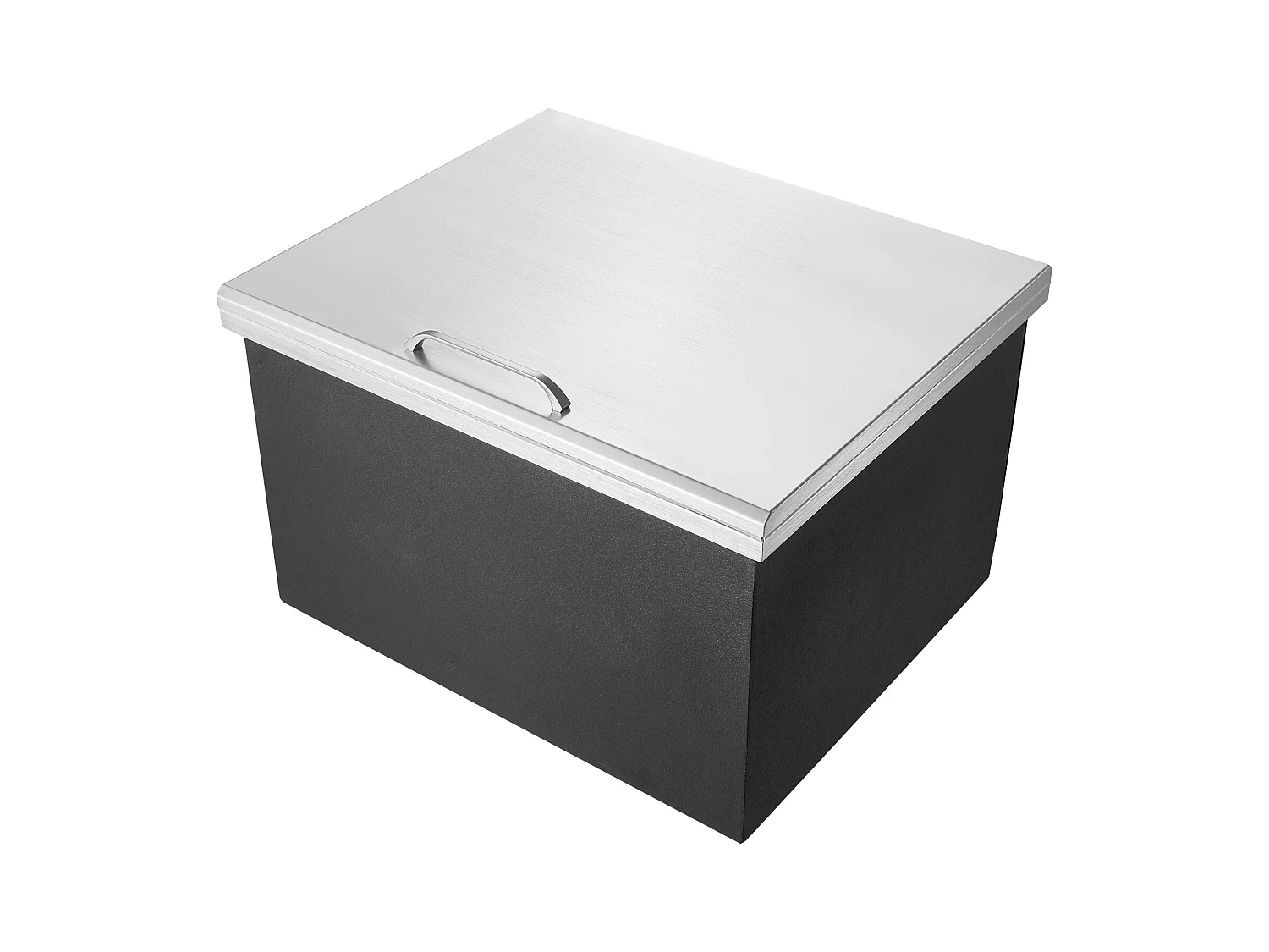 Inbouwkoelkast SucceBuy, 71 x 40 x 43 cm, RVS met Deksel, IJsbar voor Buitenkeuken