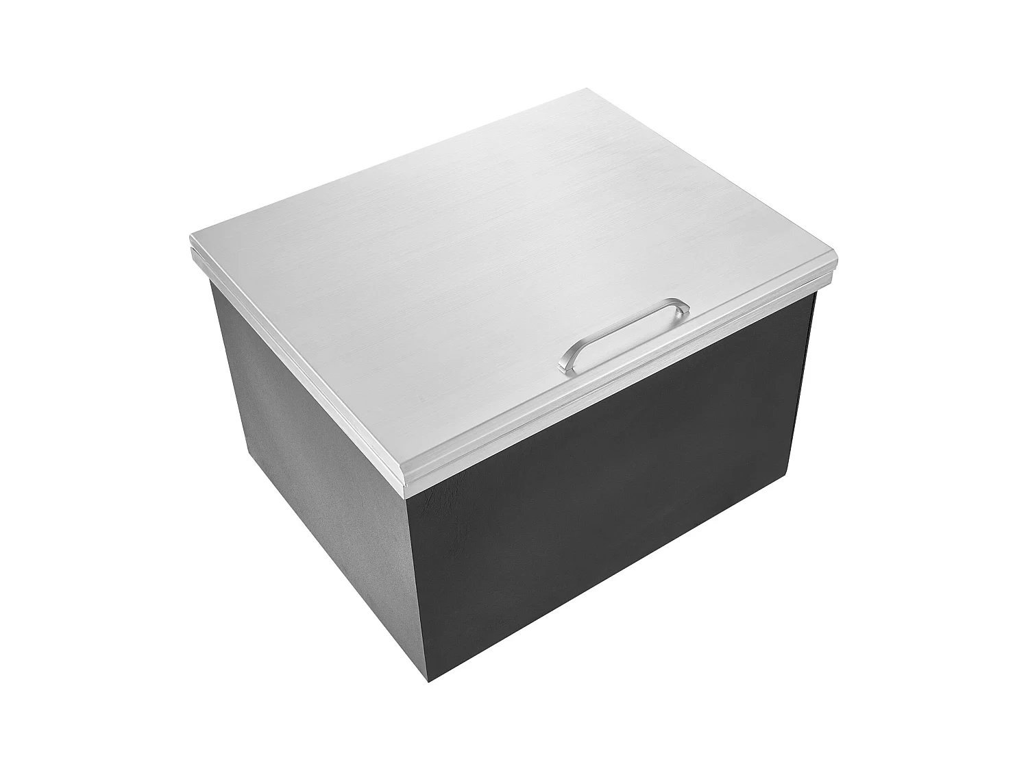 Inbouwkoelkast SucceBuy, 71 x 40 x 43 cm, RVS met Deksel, IJsbar voor Buitenkeuken