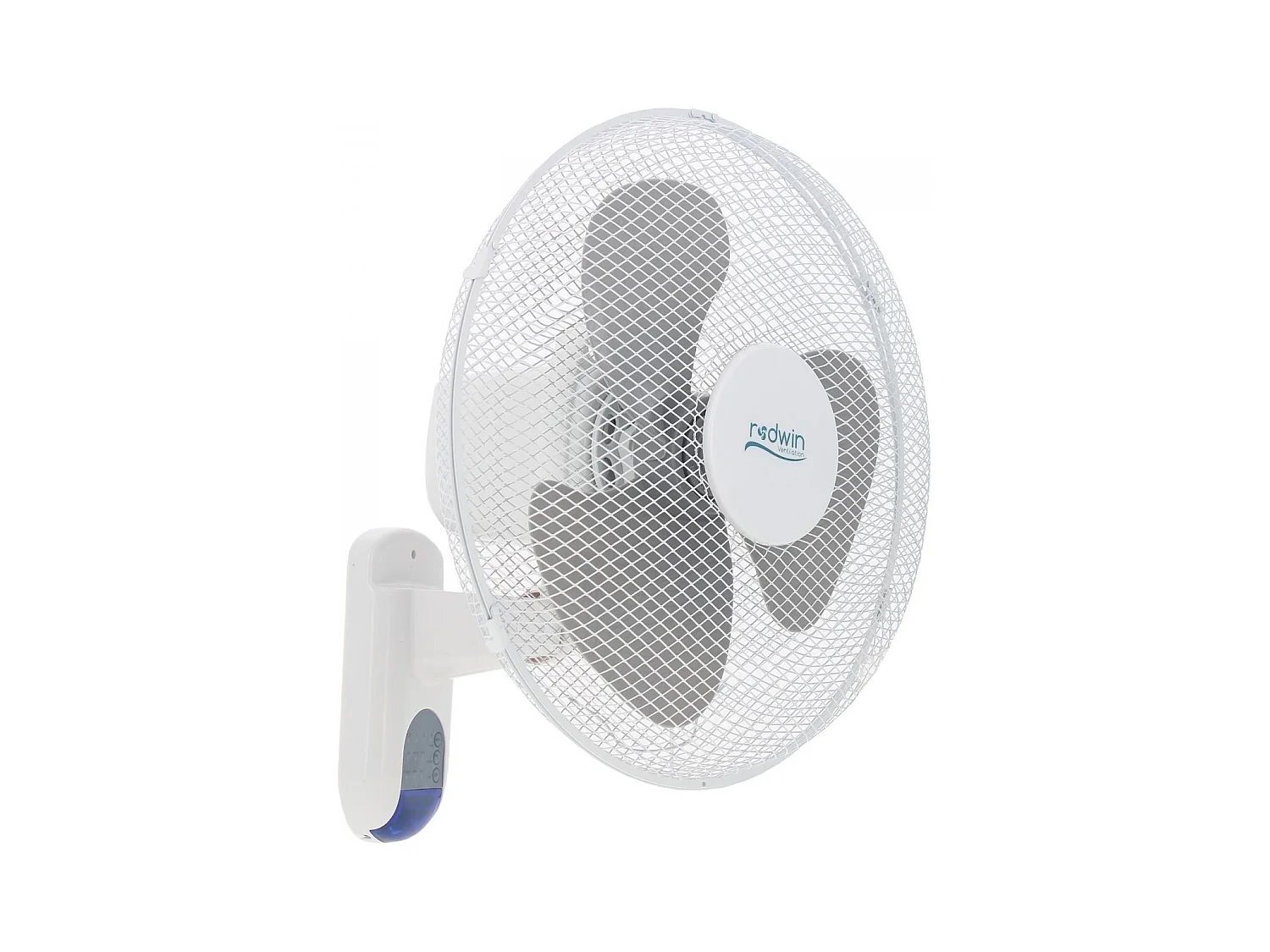Ventilateur mural oscillant 45W avec télécommande RODWIN Ventilation
