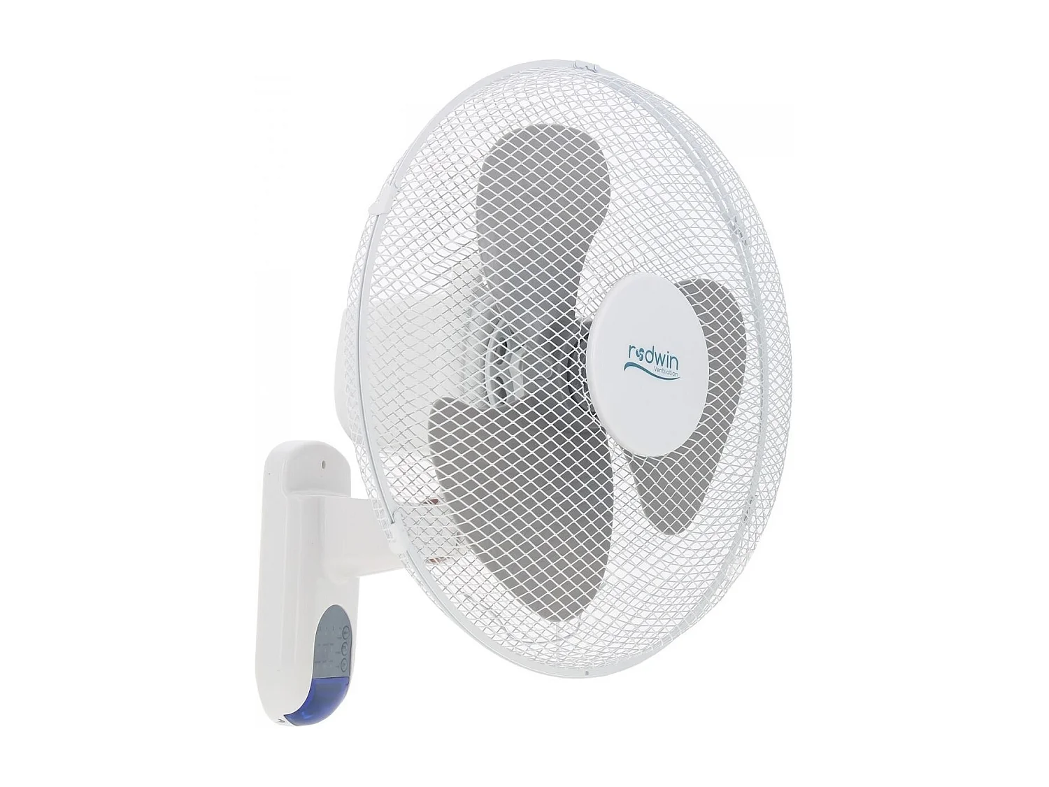 Ventilateur mural oscillant 45W avec télécommande RODWIN Ventilation