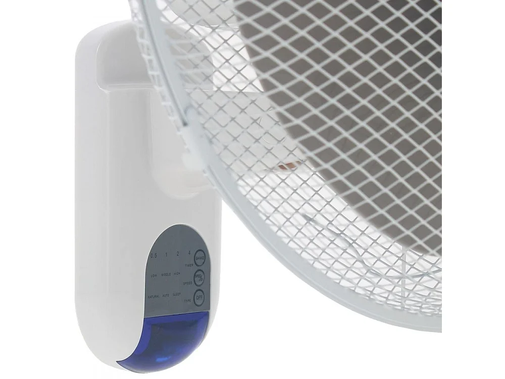 Ventilateur mural oscillant 45W avec télécommande RODWIN Ventilation