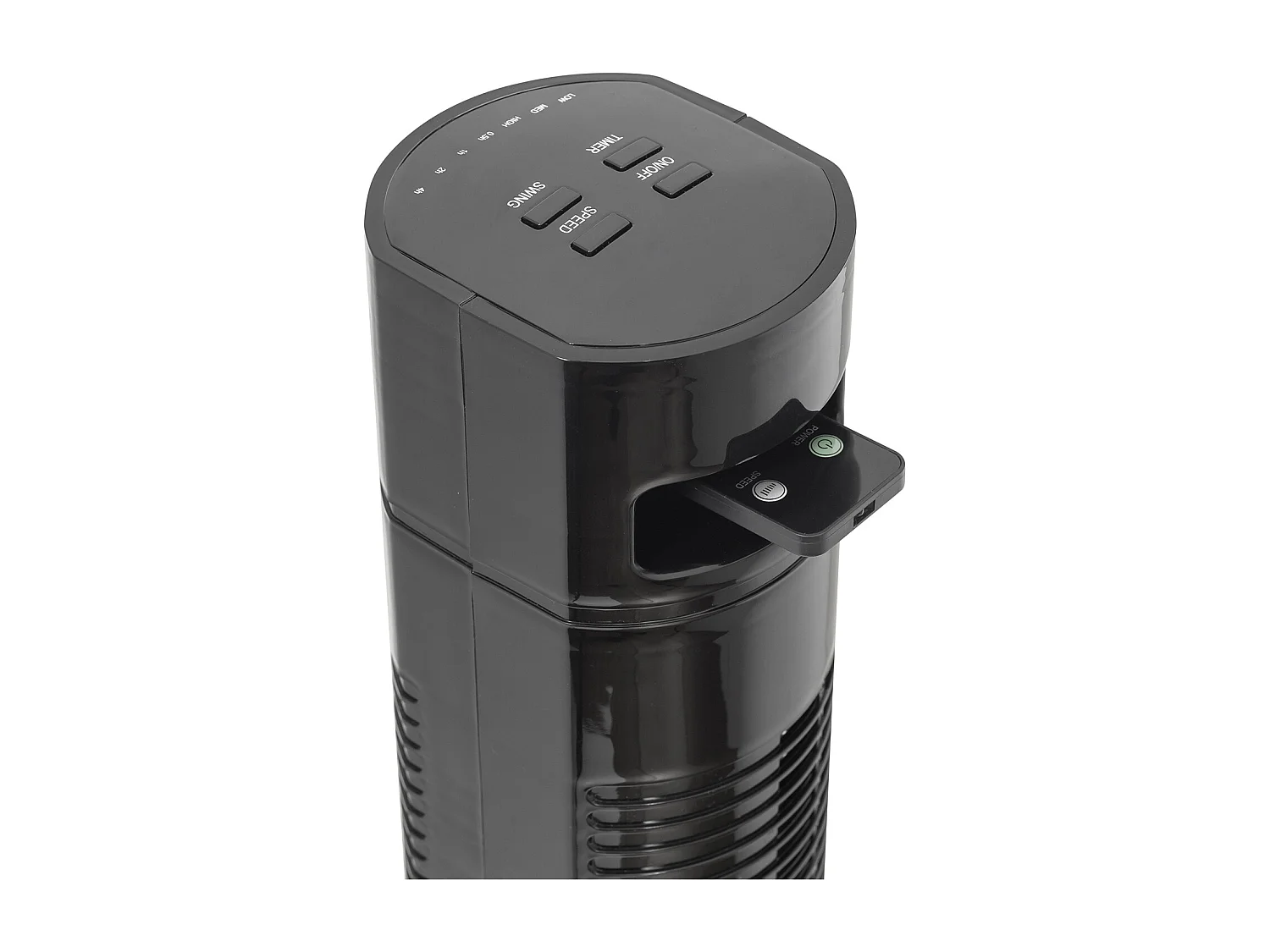 Bestron Ventilateur colonne 35w 3 vitesses noir - aft770zrc