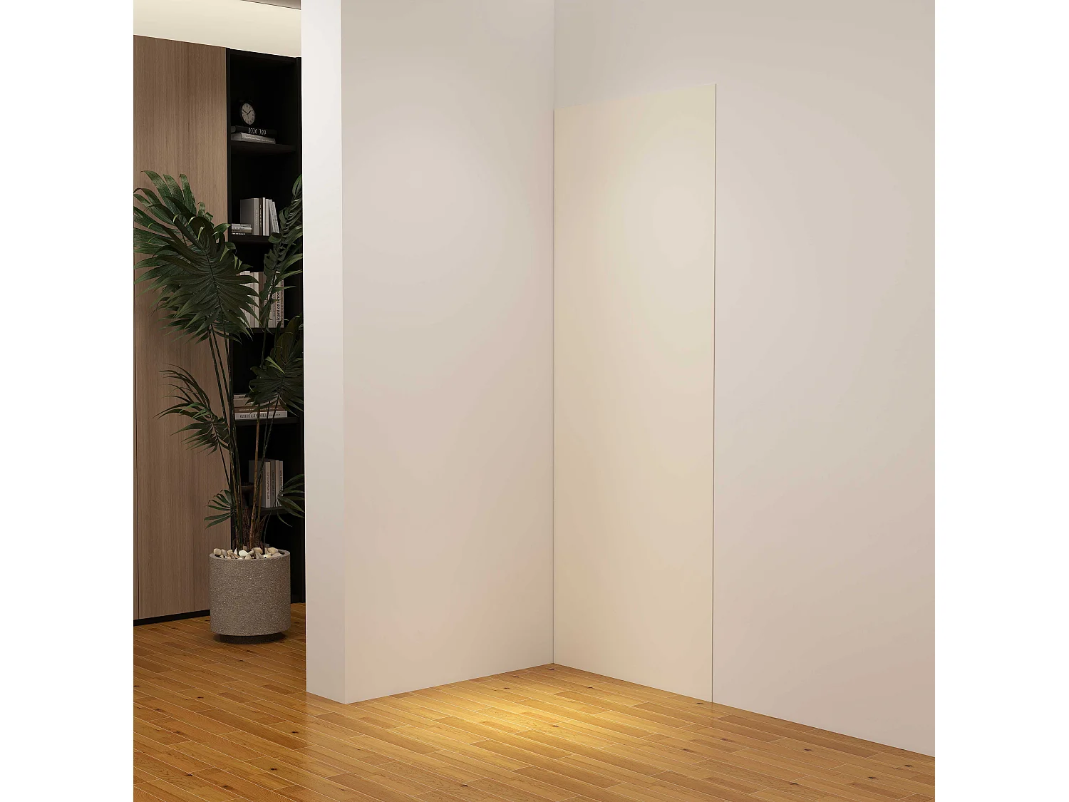 Panneau mural de douche Ivoire 100 x 210 cm mural aluminium - Étanche, durable et facile à nettoyer