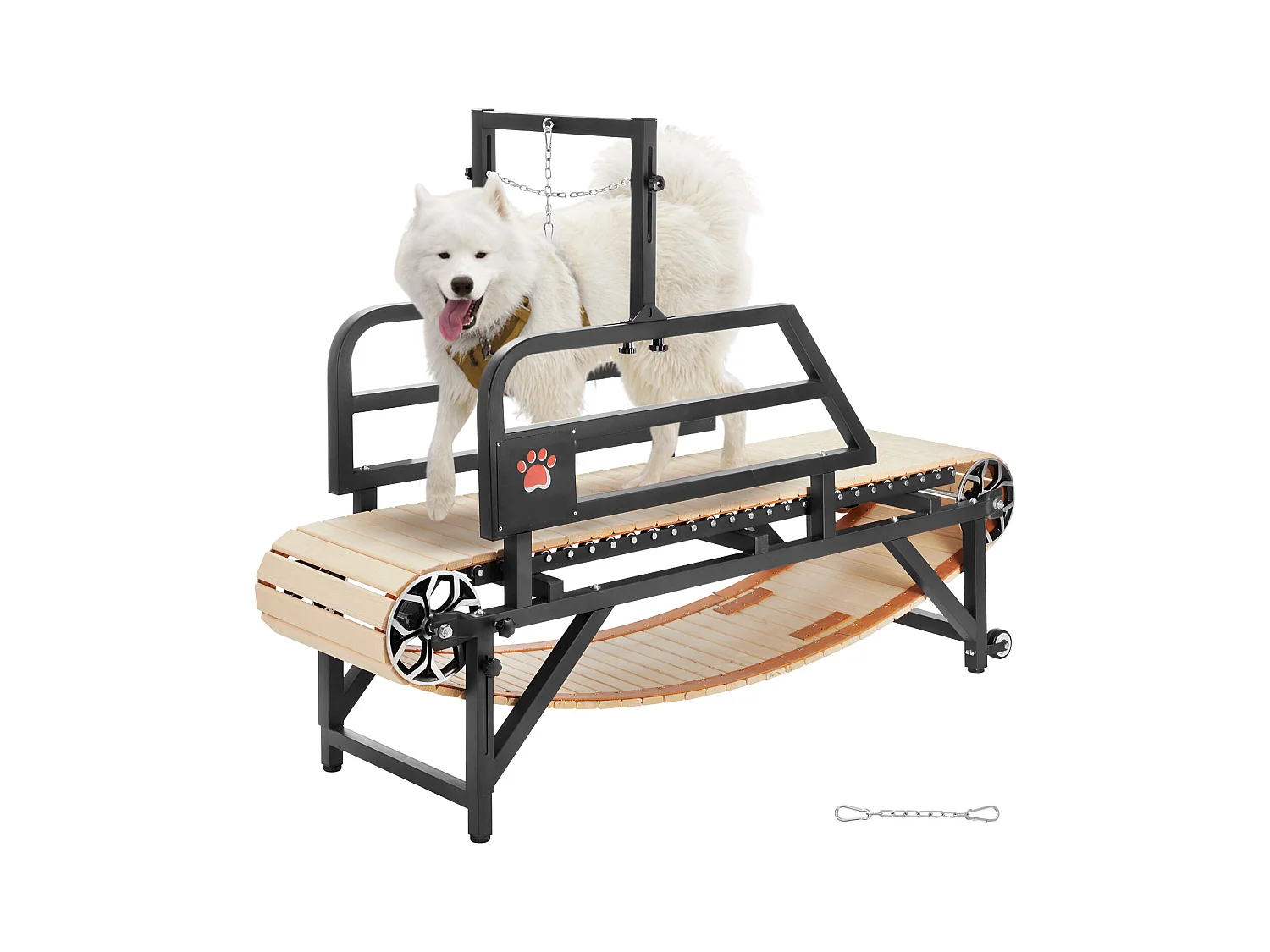 Tapis Roulant pour Chien, SucceBuy Tapis Roulant pour Chien de Taille Moyenne jusqu'à 100 kg, non Électrique, Intérieur