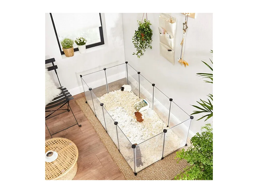 Enclos pour petits animaux rongeurs lapins hamsters + marteau