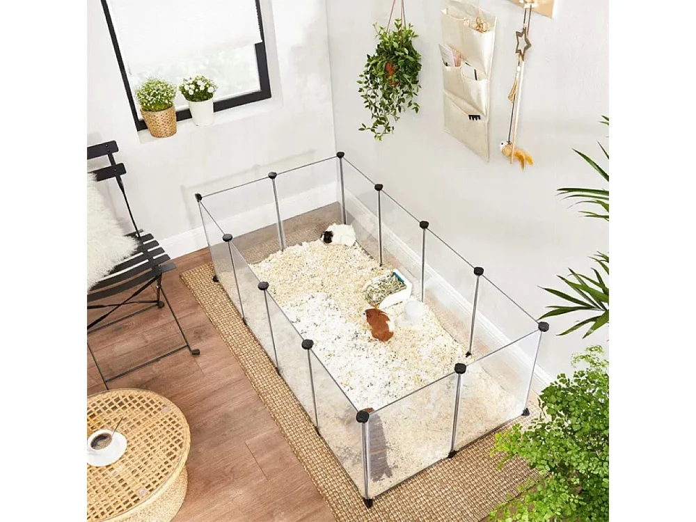 Enclos pour petits animaux rongeurs lapins hamsters + marteau