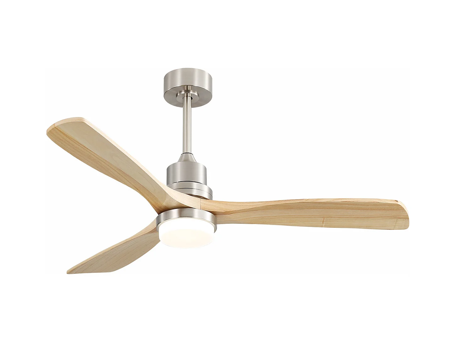 52 Zoll Deckenventilator - Deckenventilator mit LED-Licht und Fernbedienung - 6 geschwindigkeiten, 3 flügel - für das wohnzimmer