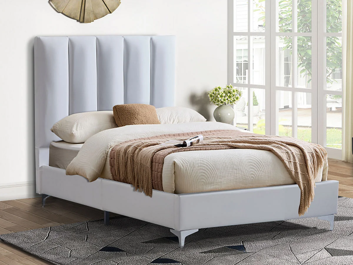Cama Classic Individual (Branco)(200×90 cm)