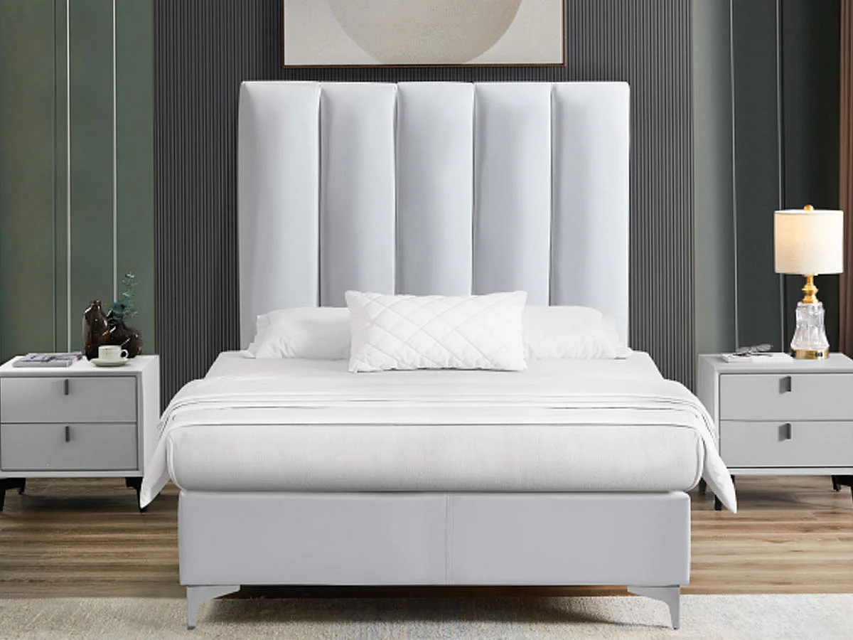Cama Classic Individual (Branco)(200×90 cm)
