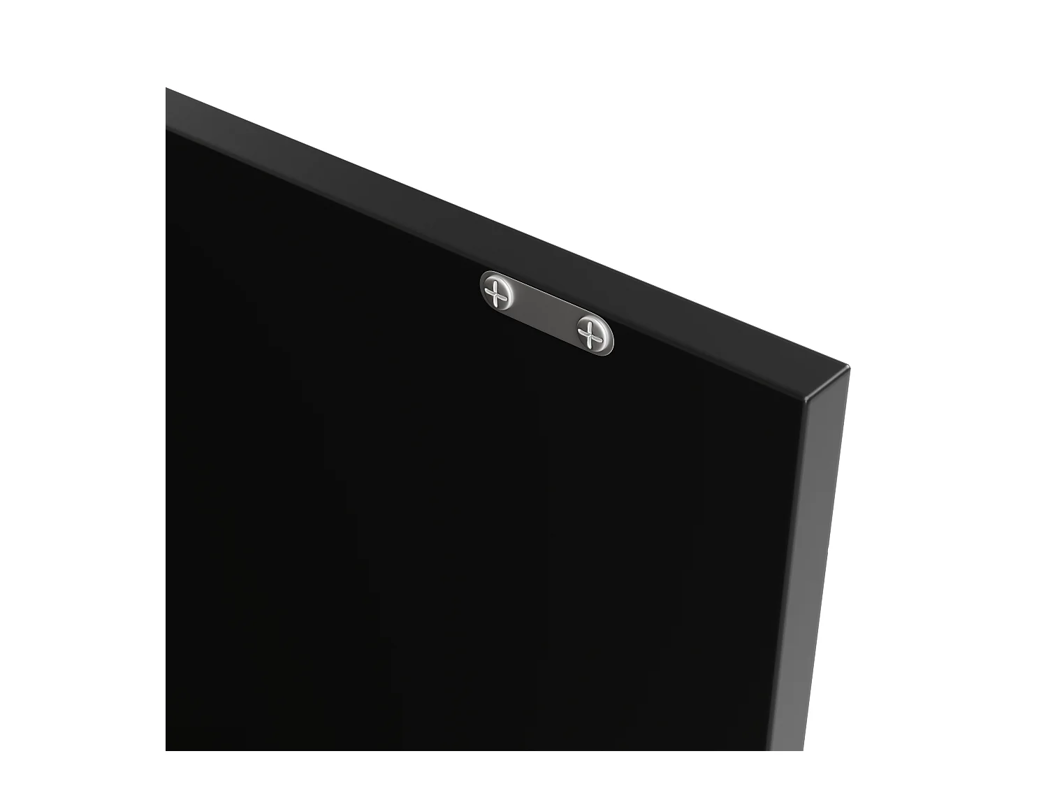 Meuble de bar rotatif - 204 x 39 x 104 cm - avec 2 tiroirs et 1 porte - 5 espaces de rangement ouverts - noir