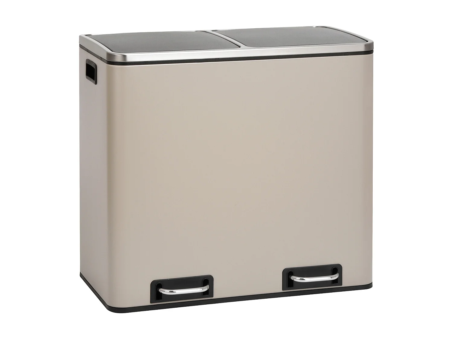 ABFALLEIMER TM2X24 Taupe