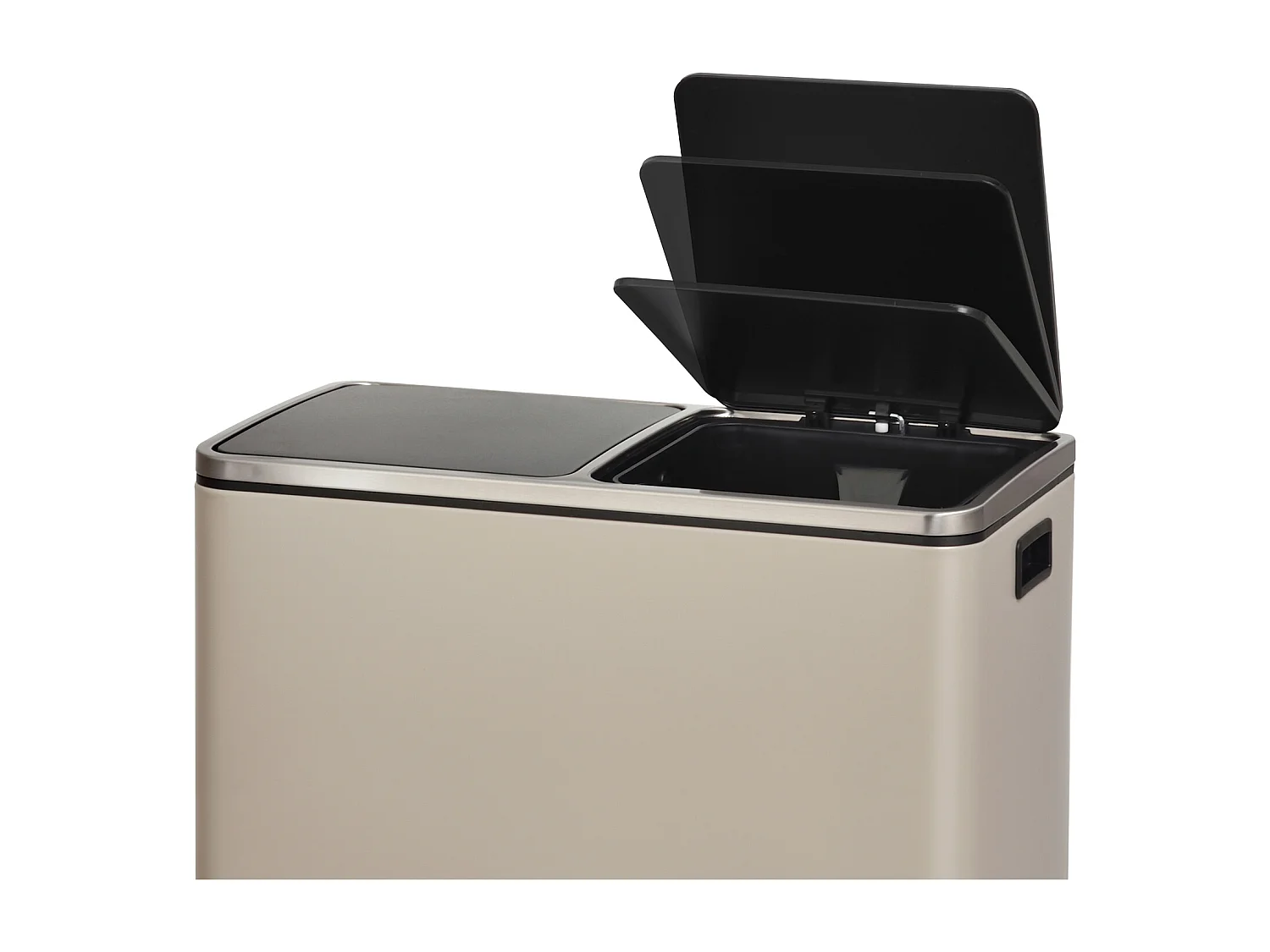 ABFALLEIMER TM2X24 Taupe