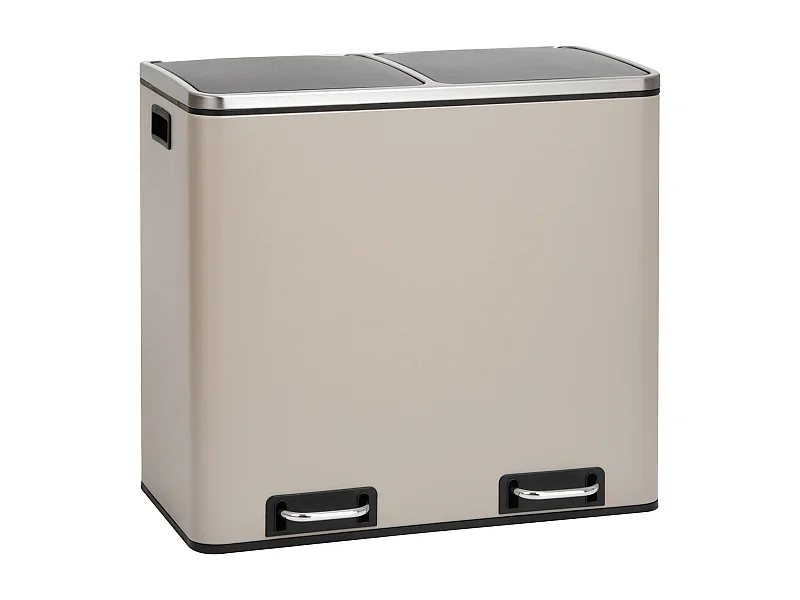 ABFALLEIMER TM2X24 Taupe