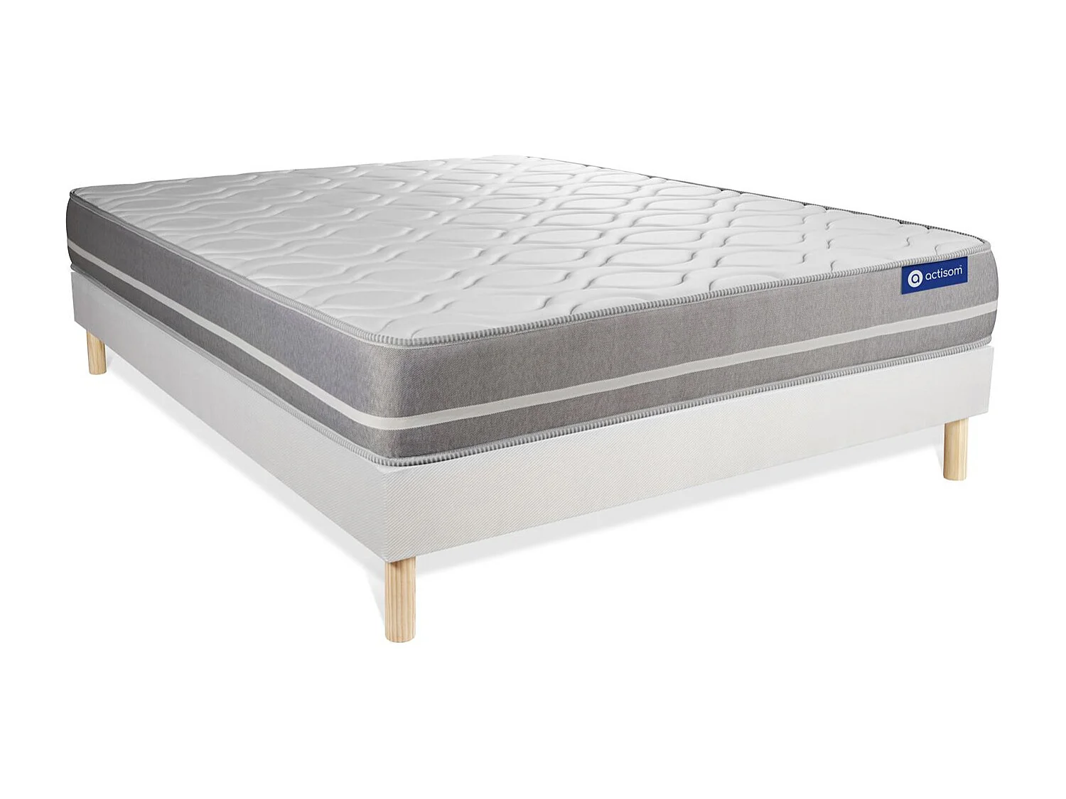 Ensemble Matelas Sommier 135x200 cm - Actiflex Touch