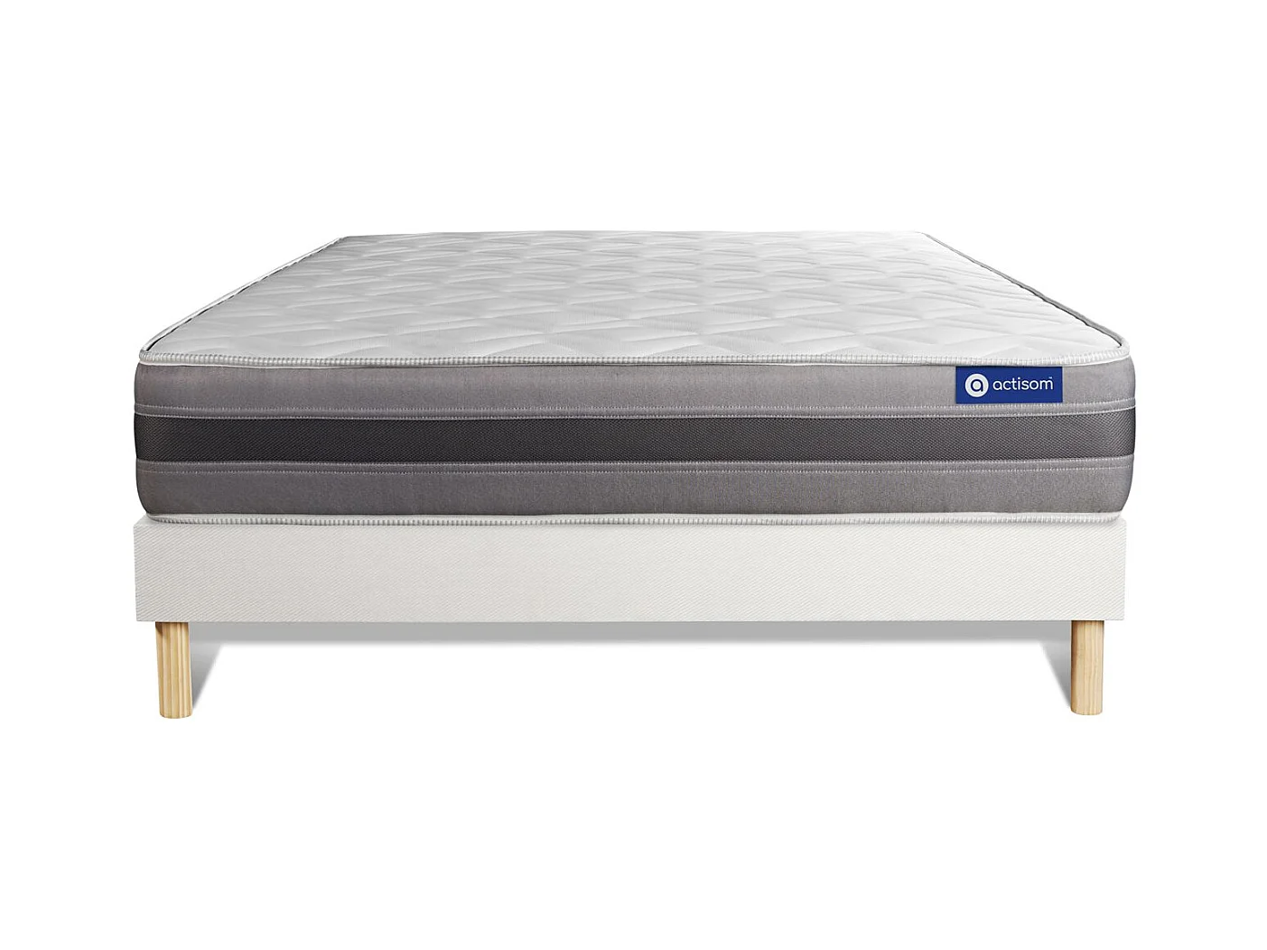 Ensemble Matelas Sommier 150x200 cm - Actiflex Relax