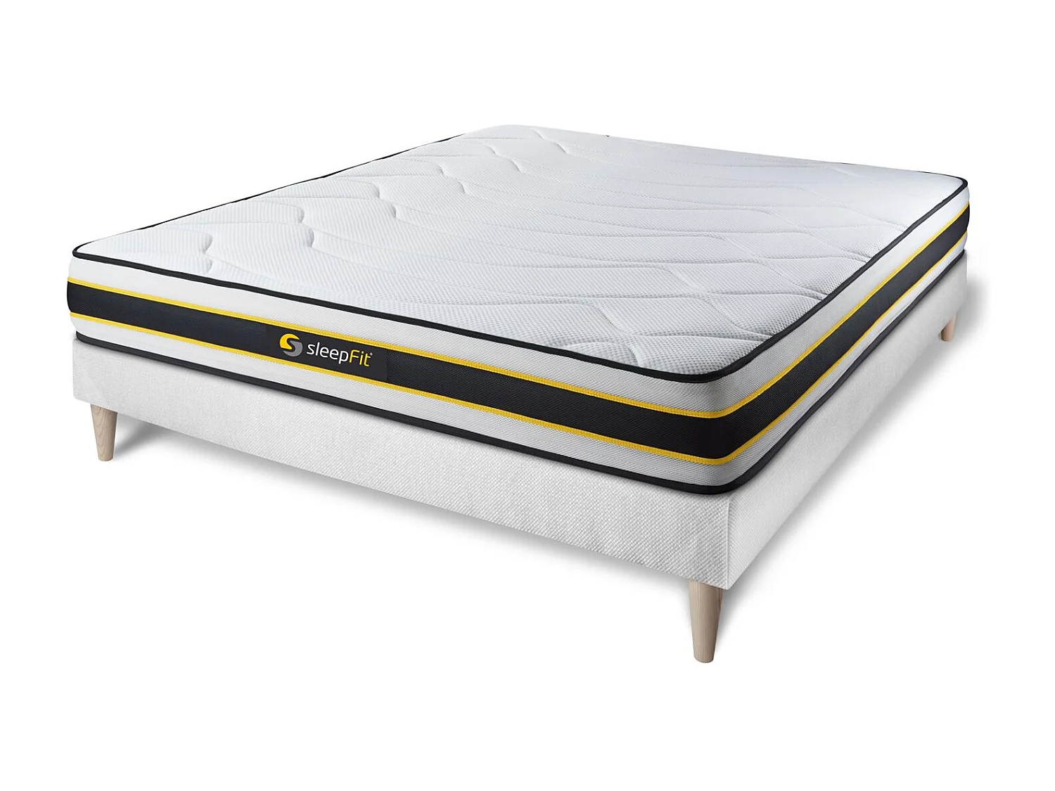 Ensemble Matelas Sommier 135x190 cm - Flexy