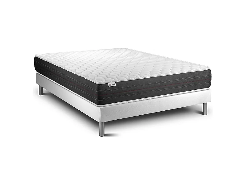 Ensemble Matelas Sommier 150x200 cm - Vitalspring