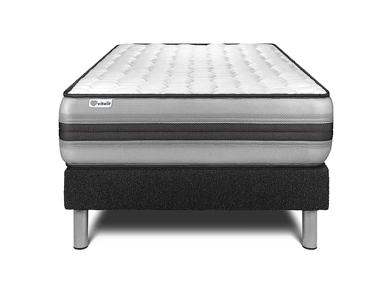 Ensemble Matelas Sommier 120x190 cm - Vitalpower Recover