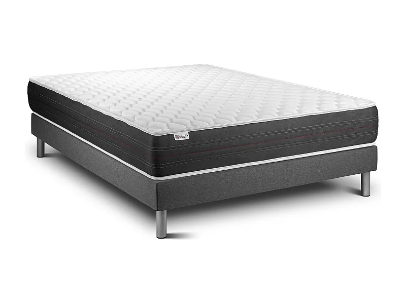 Ensemble Matelas Sommier 135x200 cm - Vitalspring