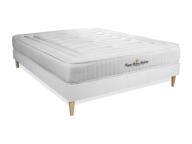 Ensemble Matelas Sommier 135x190 cm - Lancaster