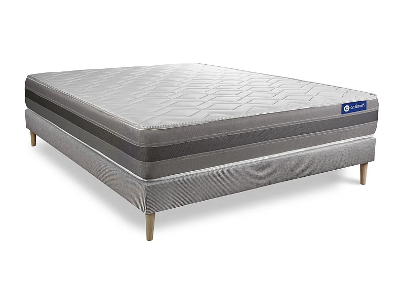 Ensemble Matelas Sommier 160x190 cm - Actilatex Relax